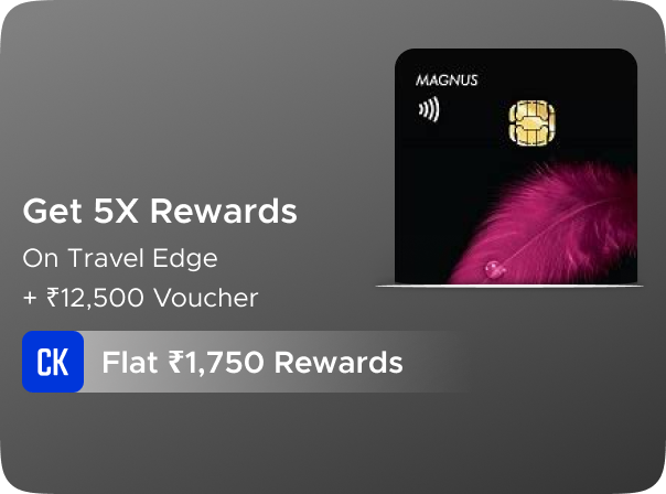 Axis Magnus Card: Earn Up to Rs 1750 CashKaro Rewards on Card Activation for Axis Magnus Credit Card
